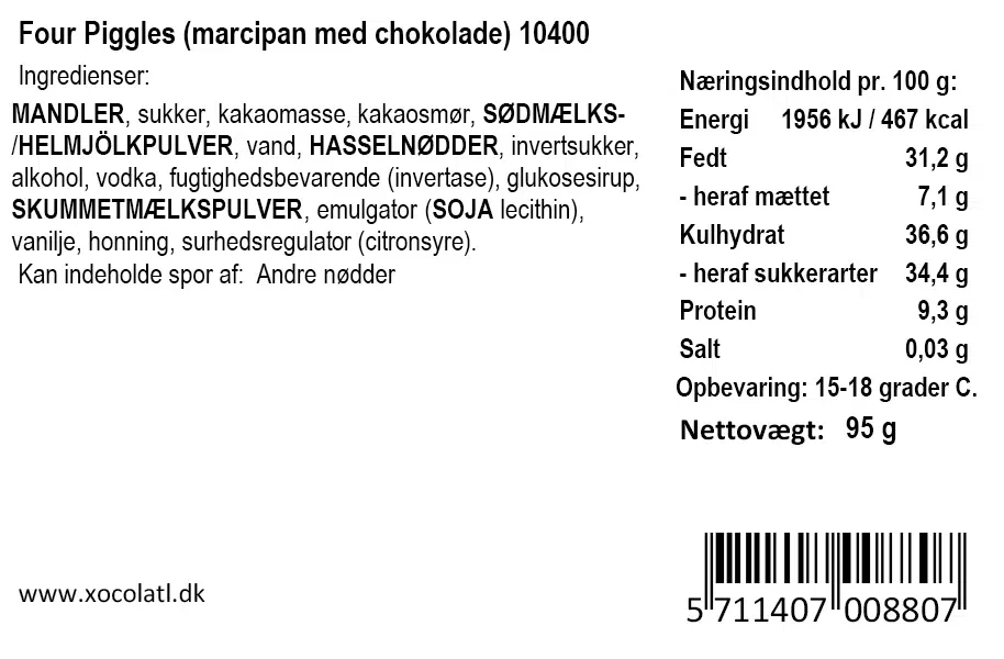 Xocolatl - Marcipangrise