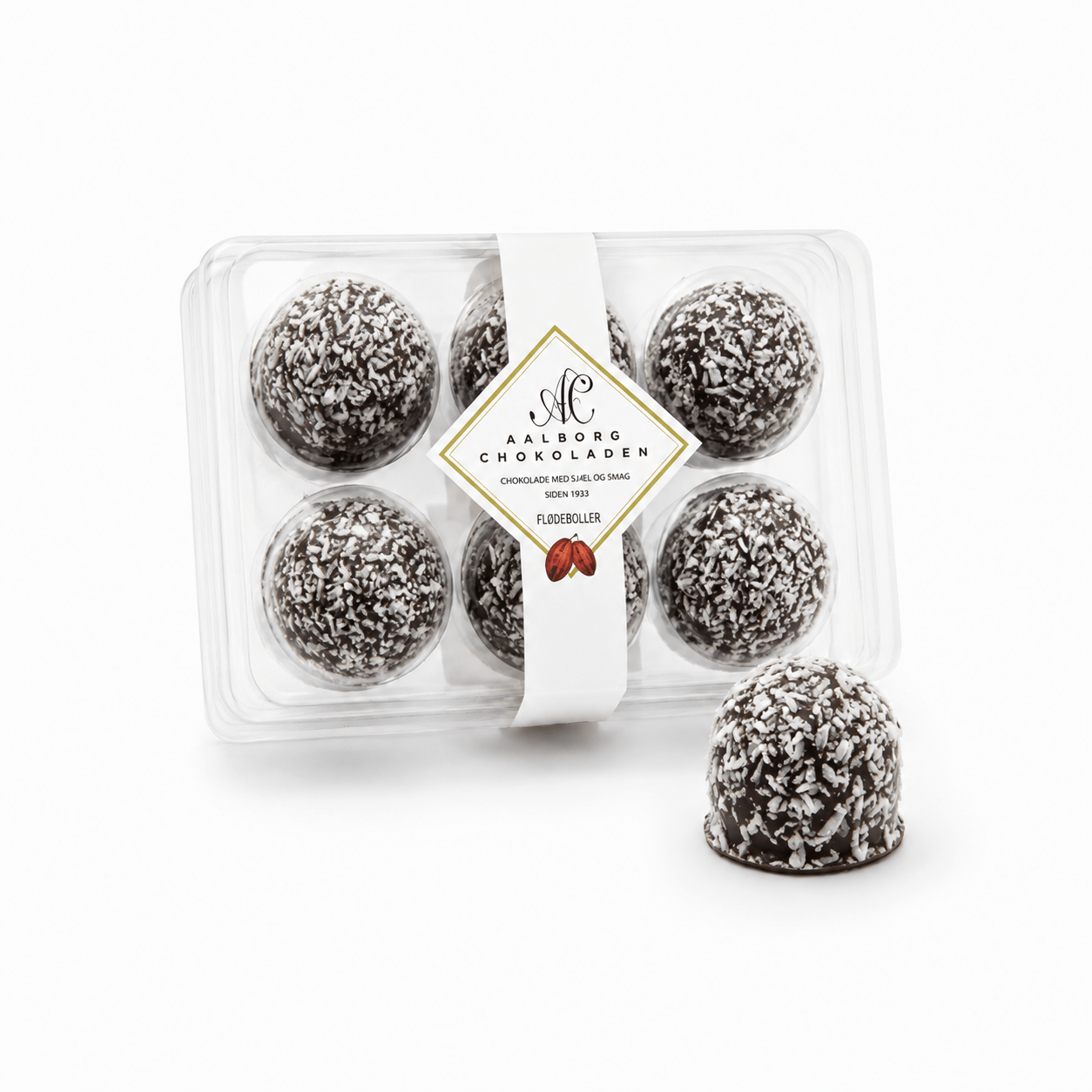 Aalborg Chokoladen - Flødeboller, mini