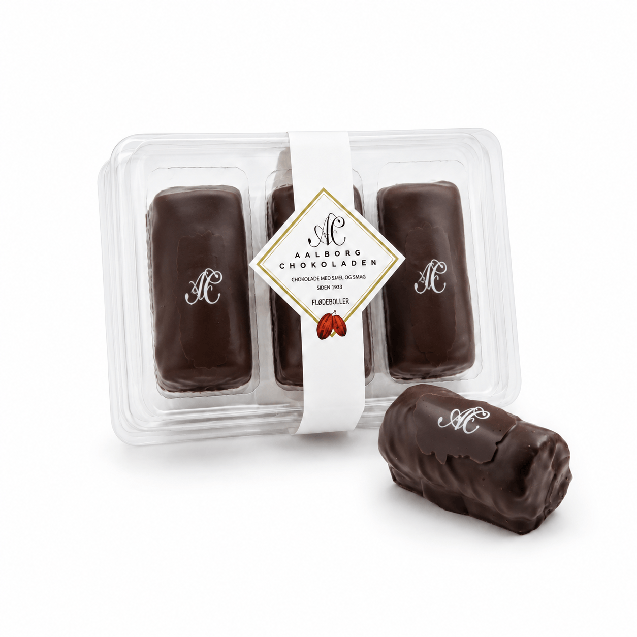 Aalborg Chokoladen - Flødeboller, store