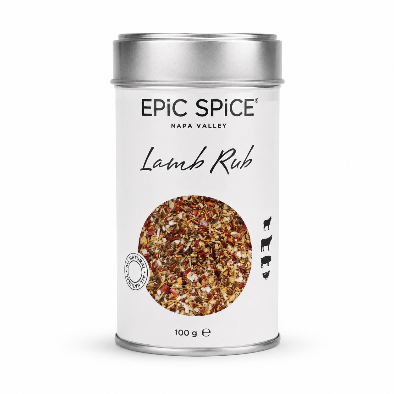 Lamb Rub, krydderi til lam, lammerub, krydderi til kebab, rub til grill dip, epic spice