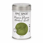 Veggie Vegan Herbal Salt, vegansk krydderi, urtesalt, krydderi til grøntsager, krydderi til vegansk mad, Epic Spice urtesalt