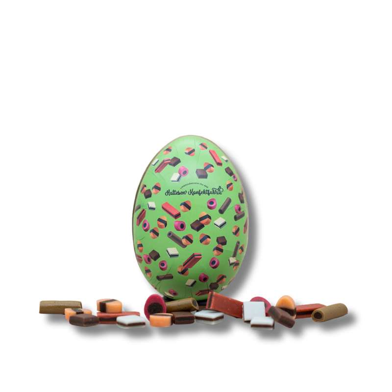 Hattesens Konfektfabrik - Påskeæg med lakridskonfekt