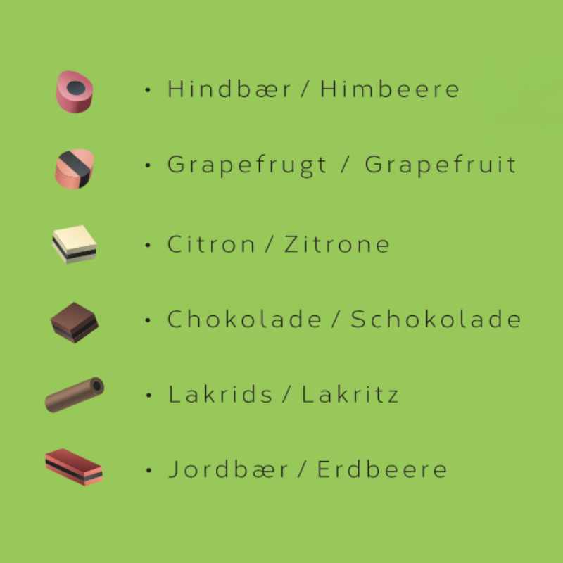 Hattesens Konfektfabrik - Påskeæg med lakridskonfekt