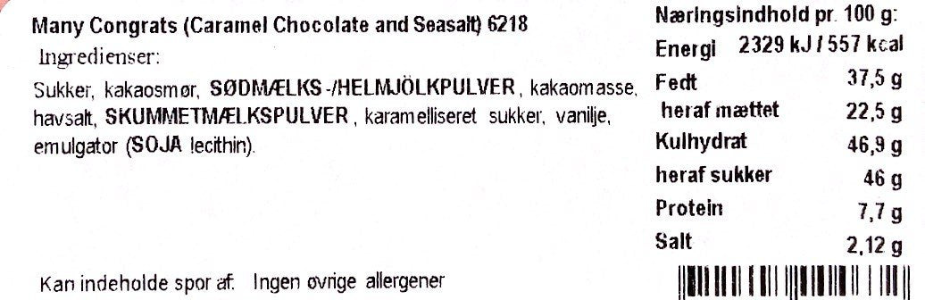 Xocolatl - Snackbar - Many Congrats!