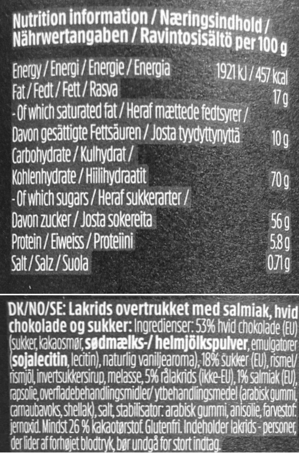 Bülow Lakrids - E - salmiak