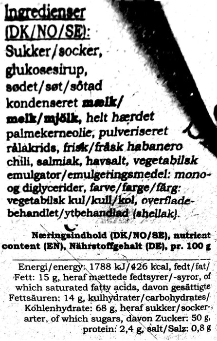 Bagsværd Lakrids - Chili lakrids