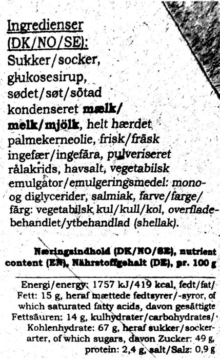 Bagsværd Lakrids - Ingefær lakrids