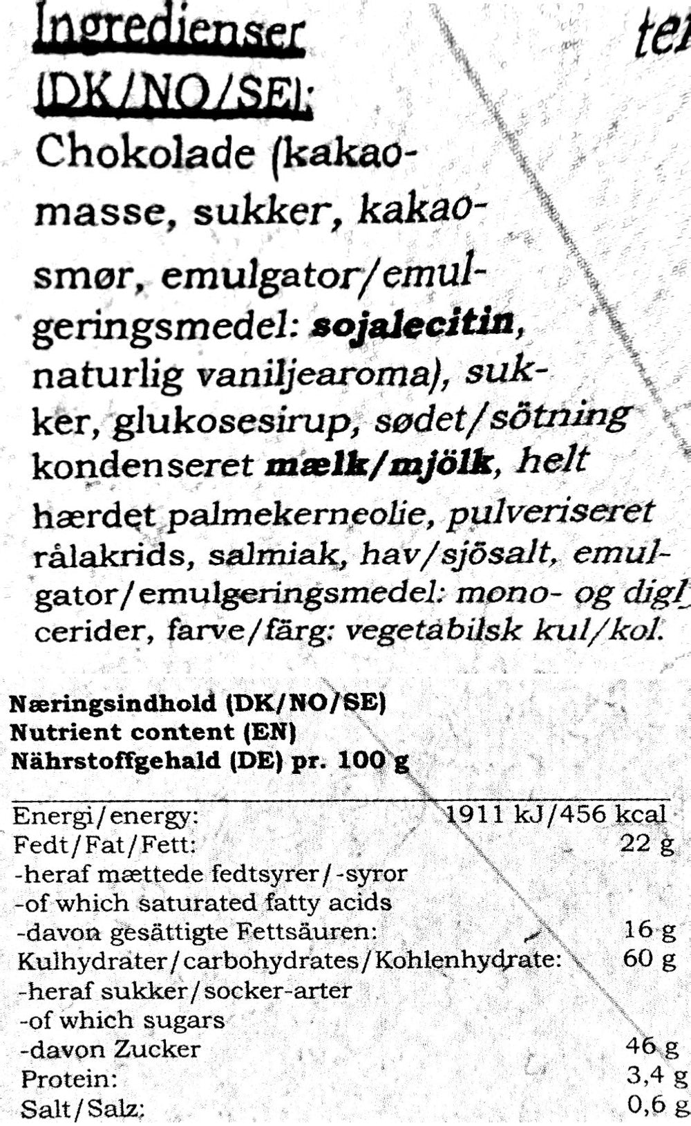 Bagsværd Lakrids - Mørk Symfoni Lakrids