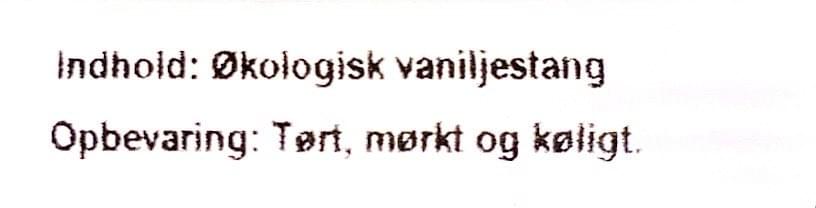 Mill & Mortar – Vaniljestang, 3g.