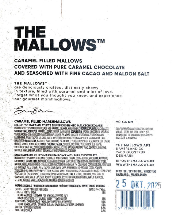 The Mallows - Fyldte Skumfiduser m. Double Caramel Choc