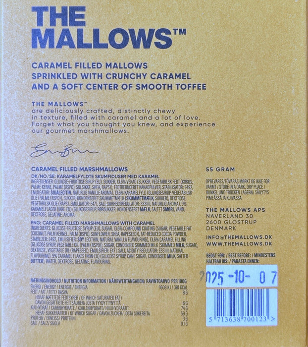 The Mallows - Karamelfyldte Skumfiduser m. Crunchy Toffee