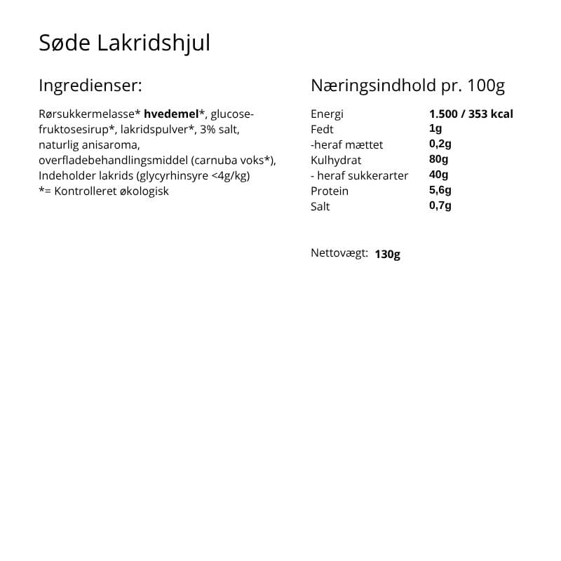 Kun Det Bedste - Lakridshjul.
