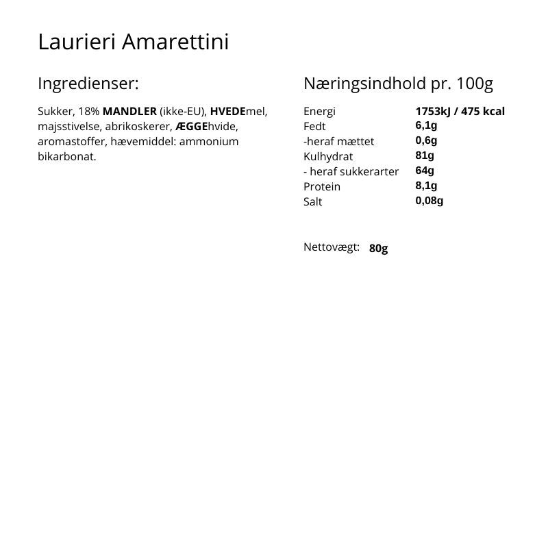 Laurieri - Amarettini