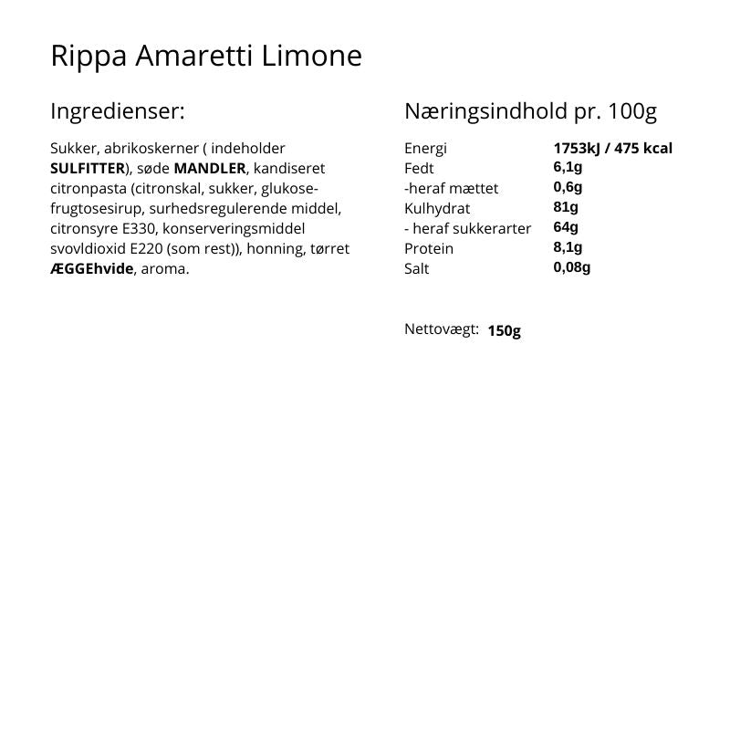 Rippa - Amaretti, Morbidi al Limone