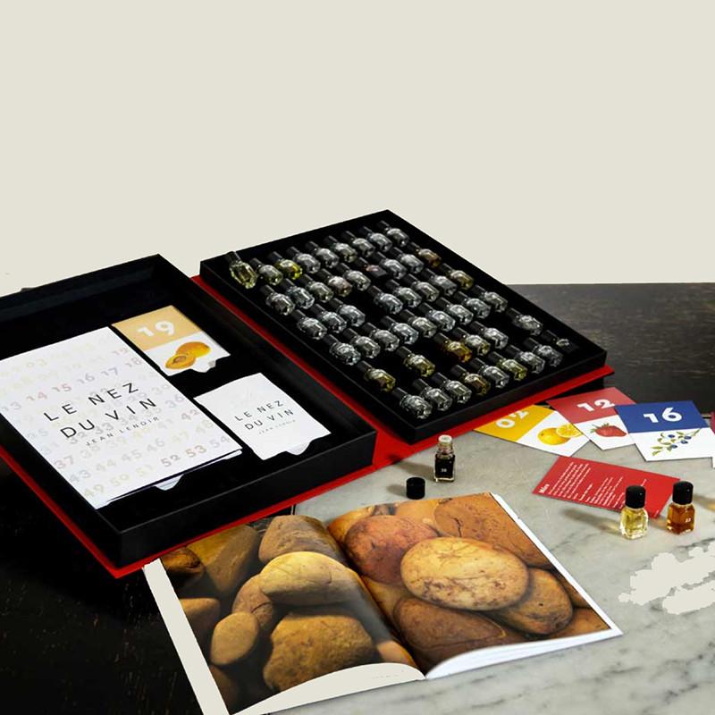 54 aromaer i vin duftsæt fra Le Nez du Vin