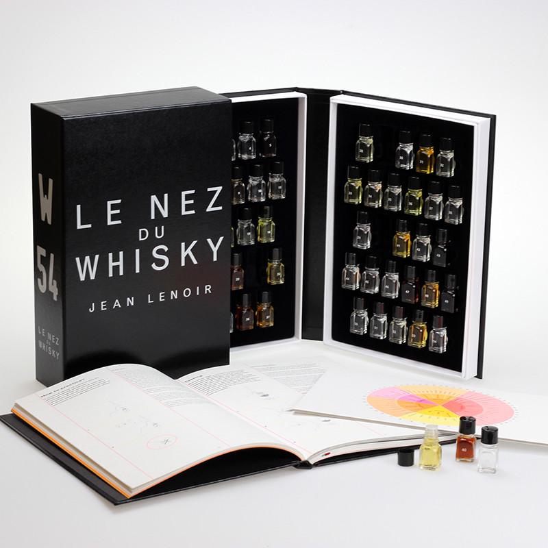 Le Nez du Whiskey duftsæt med guidebog