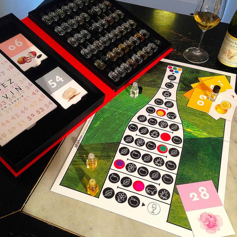 Masterkit fra Le Nez du Vin med 54 aromaer