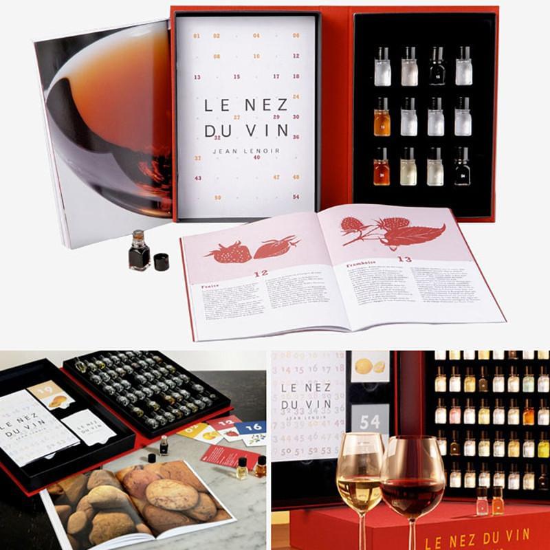 Duftsæt med guidebog fra Le Nez du Vin