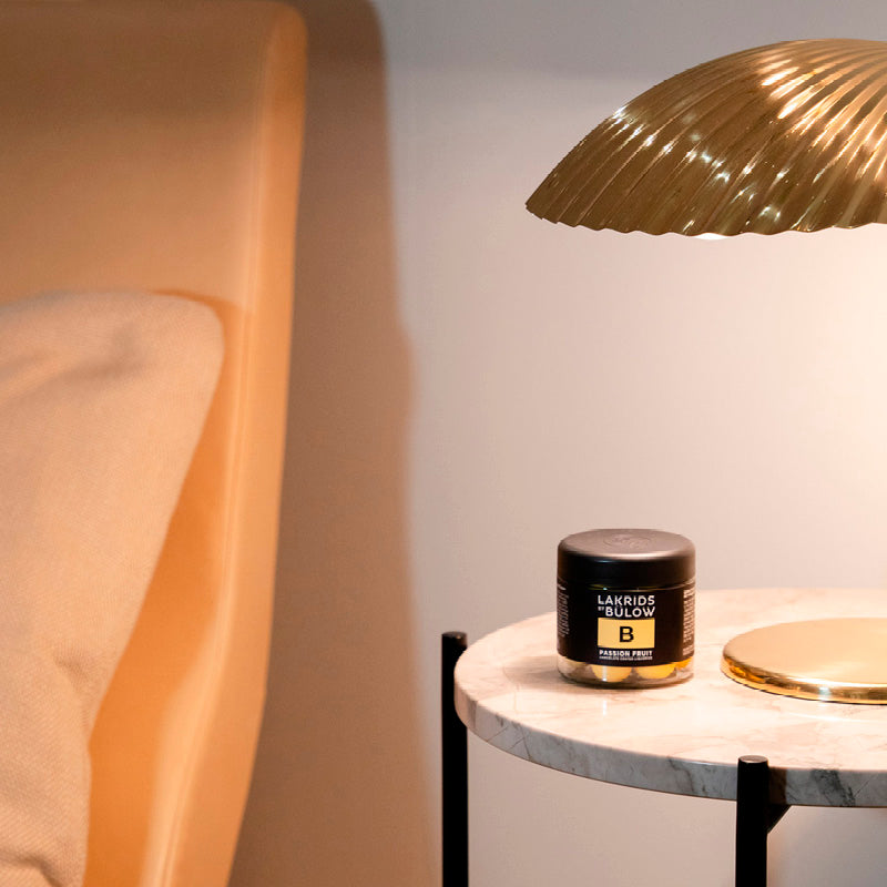 Chokolade lakrids med passionsfrugt fra Lakrids by Bülow B