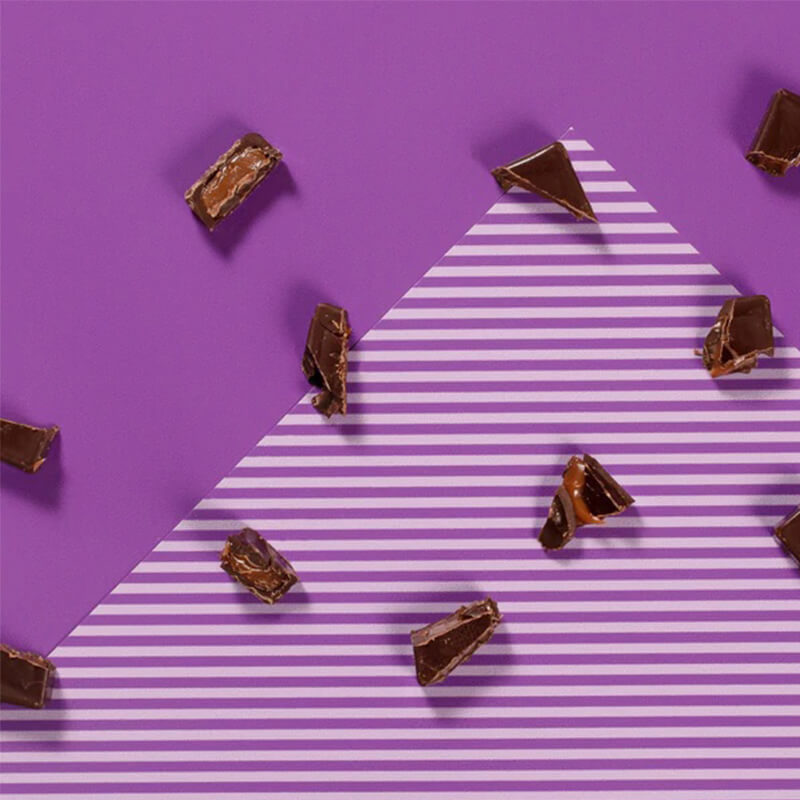 Simply Chocolate - Mini Creamy Carol Flowpack (75 stk)