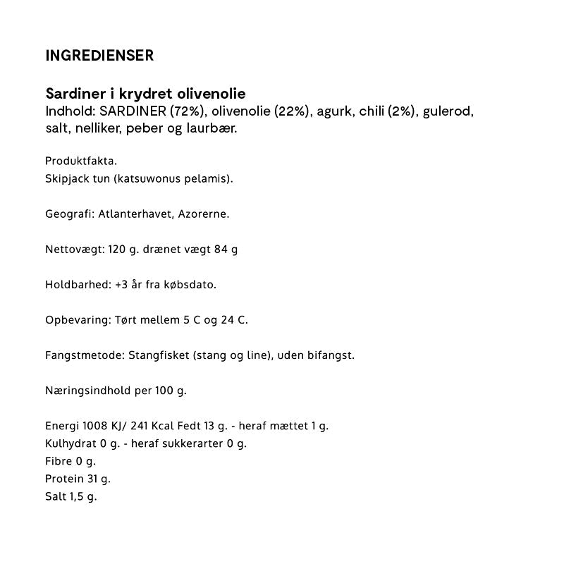 GRØNDALS - Smagekasse med fisk
