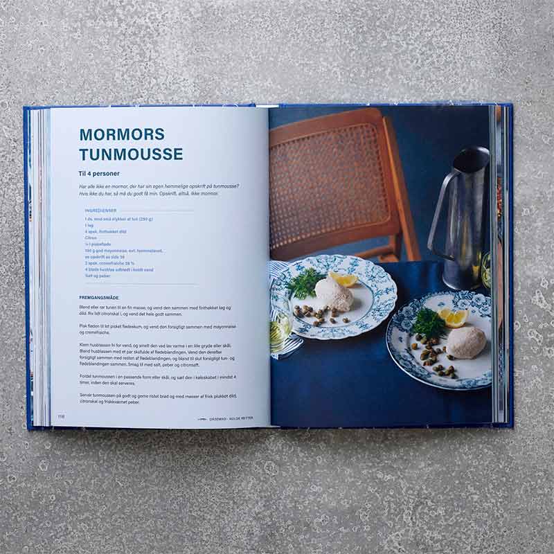 Grøndals Dåsemad kogebog fiskekonserves 