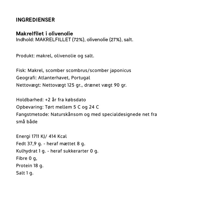 GRØNDALS - Gavekasse med fisk