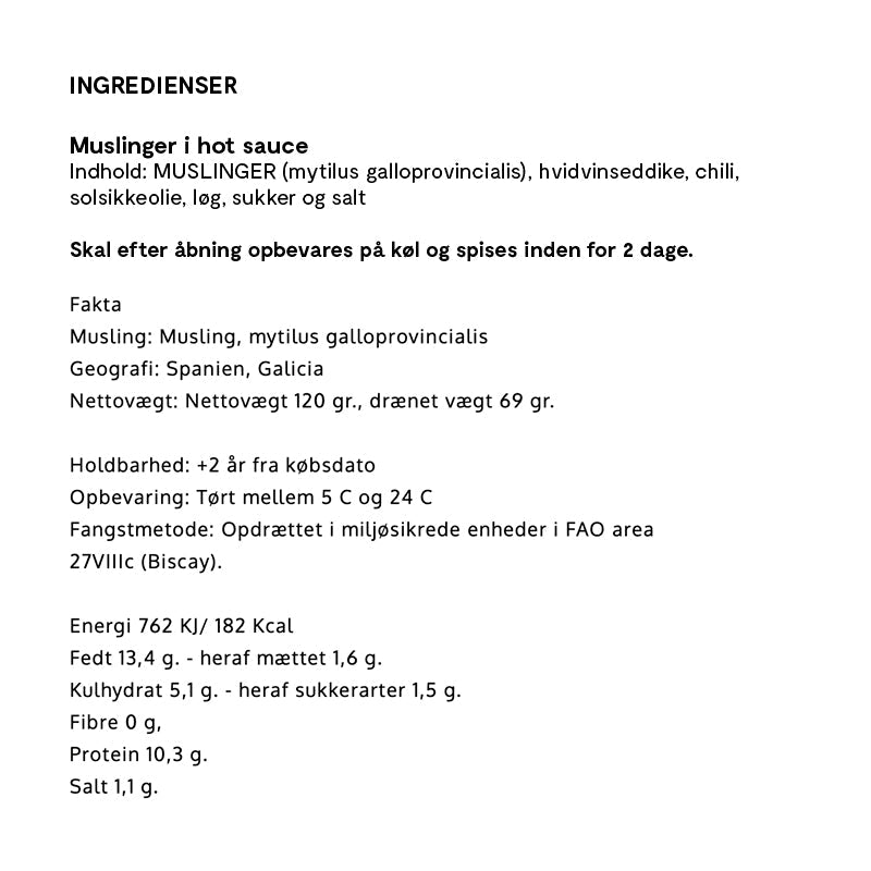 GRØNDALS - Smagekasse med fisk