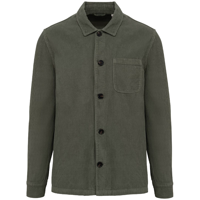 Custom Collection - Overshirt i fløjl