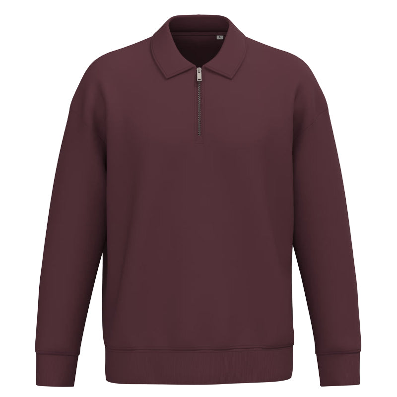 Custom Collection - Unisex sweatshirt, halv lynlås