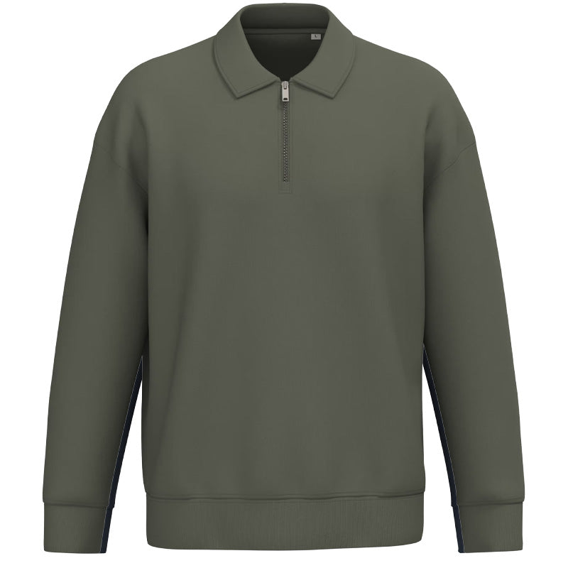 Custom Collection - Unisex sweatshirt, halv lynlås