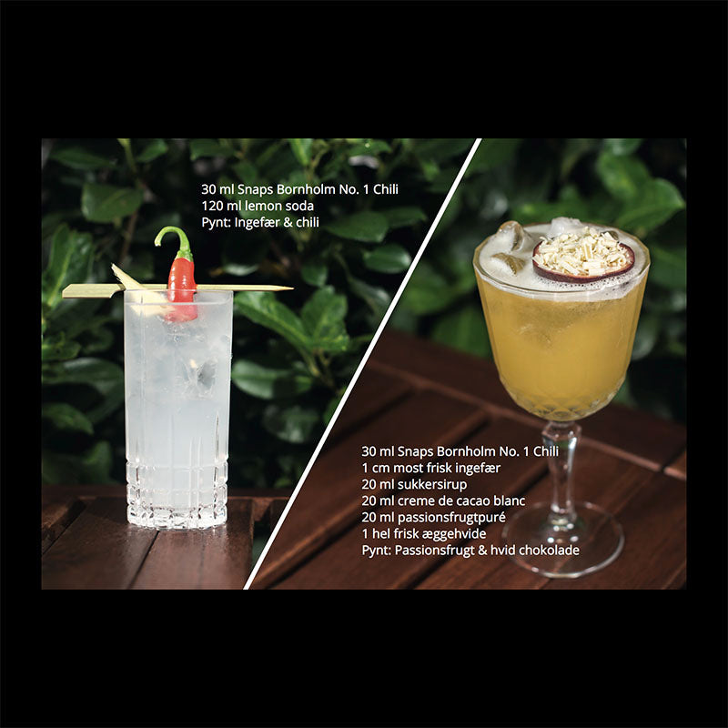 SNAPS BORNHOLM - № 1 Chili 40% 50 cl.