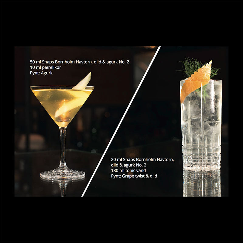 SNAPS BORNHOLM - № 2 Havtorn, Dild & Agurk 40% 50 cl.