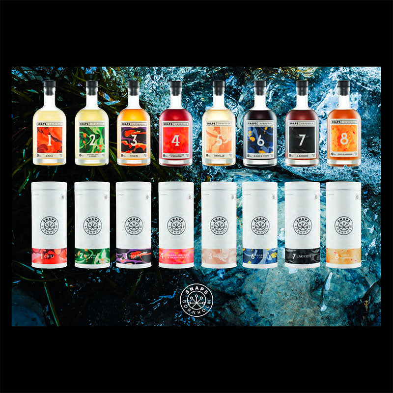 SNAPS BORNHOLM - № 5 Vanilje 40% 50 cl.