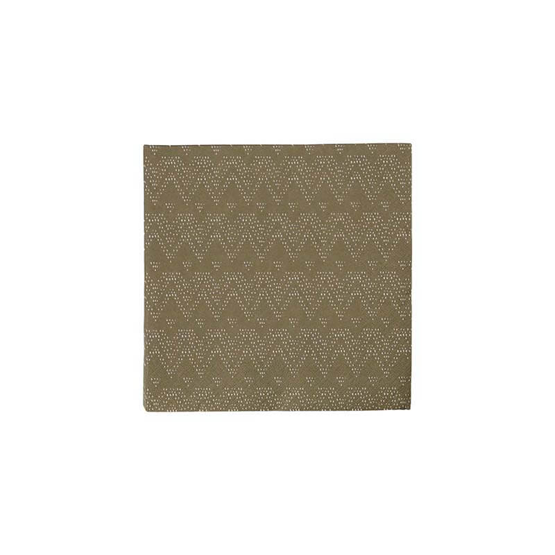 House doctor juleservietter ski 