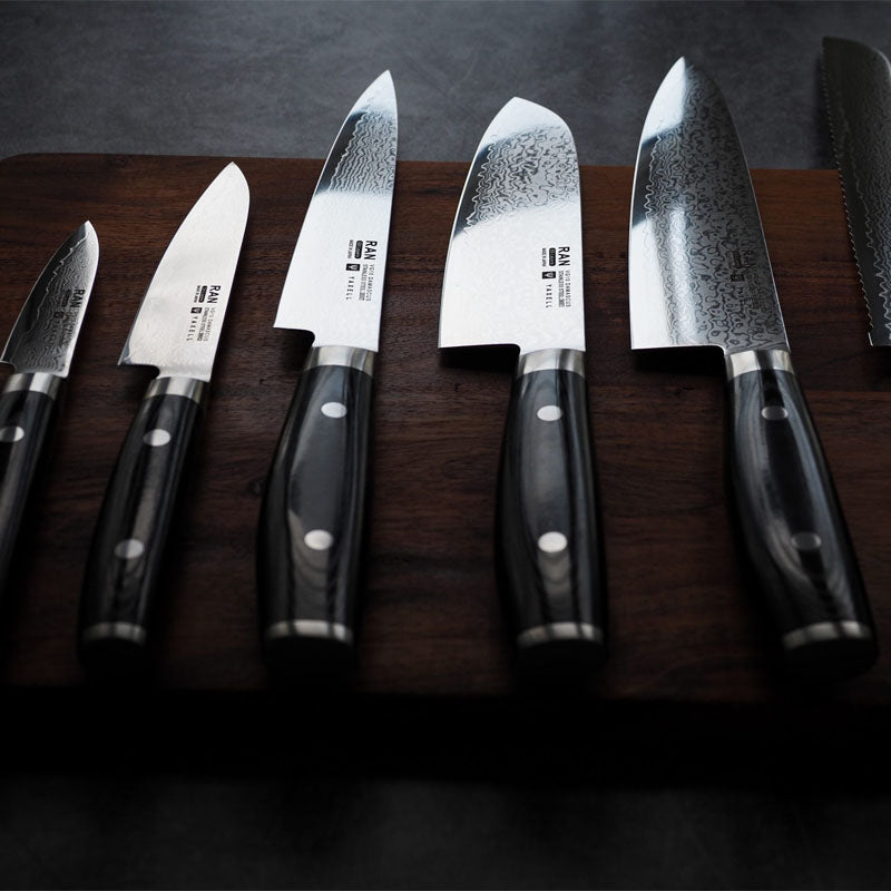 YAXELL - RAN Japansk kødkniv, 69 lag