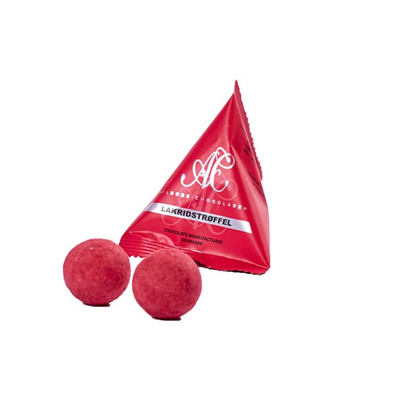 Lakridstrøffel fra Aalborg Chokoladen