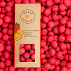 Anker Chokolade macadamia hindbær hvid chokolade