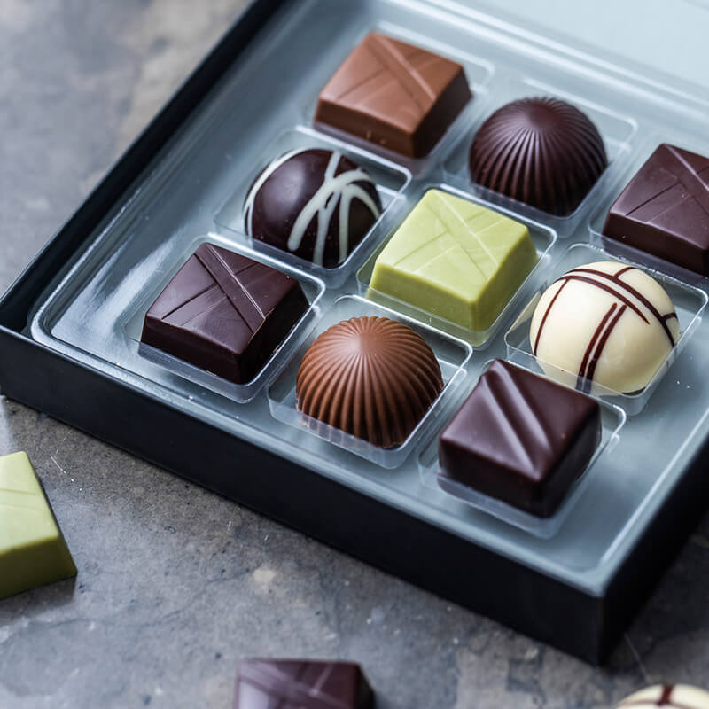 BEST chocolate - 9 stk dessertchokolade