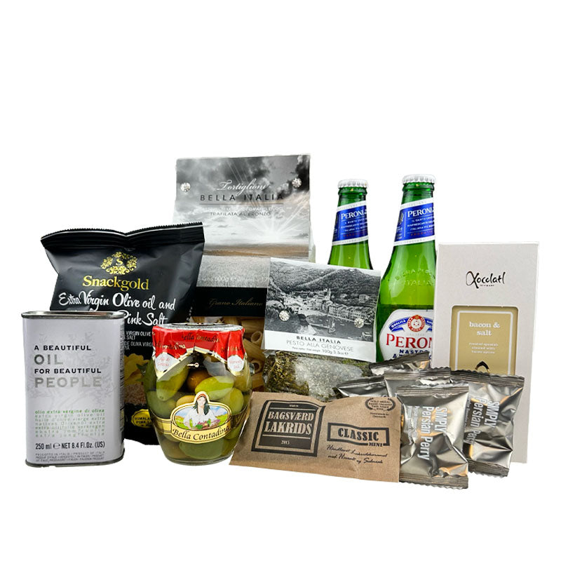 Kun Det Bedste - Gavepakke med salt og sødt