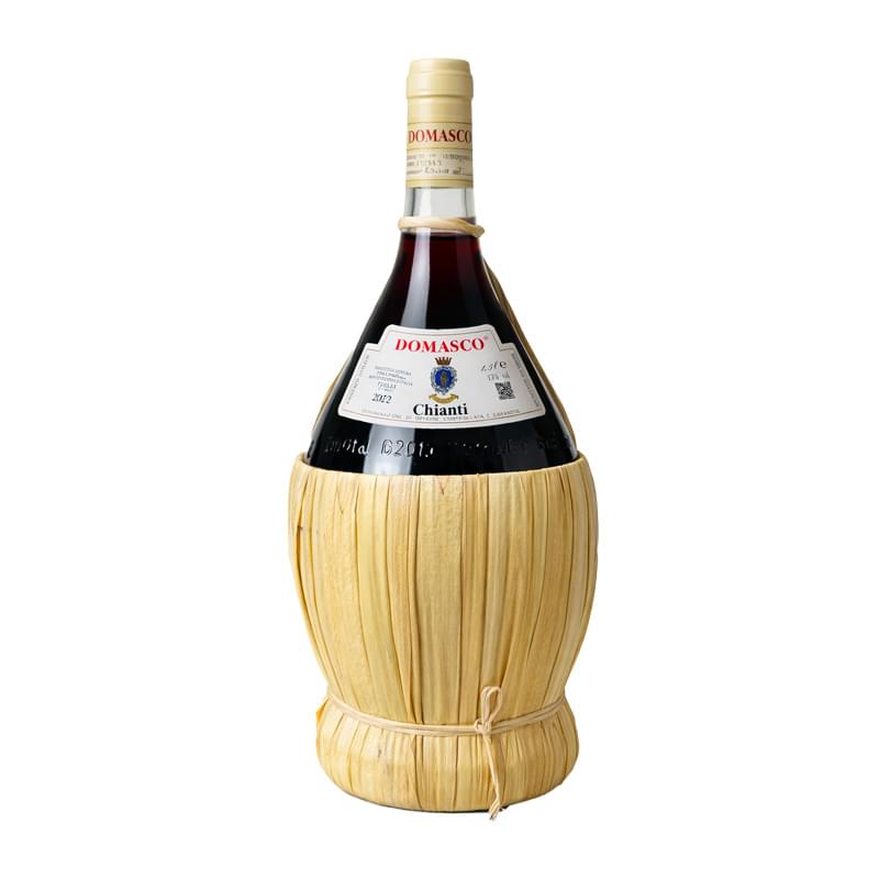 DOMASCO – DOCG -  Chianti Fiasco bastflaske, 1,5 liter.