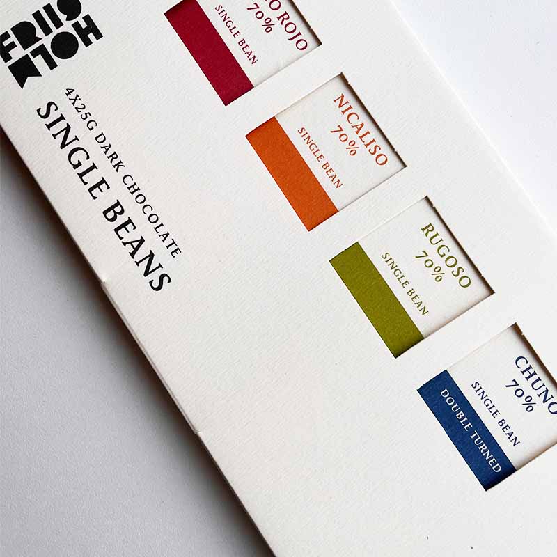 Friis holm chokolade single beans rugoso chuno
