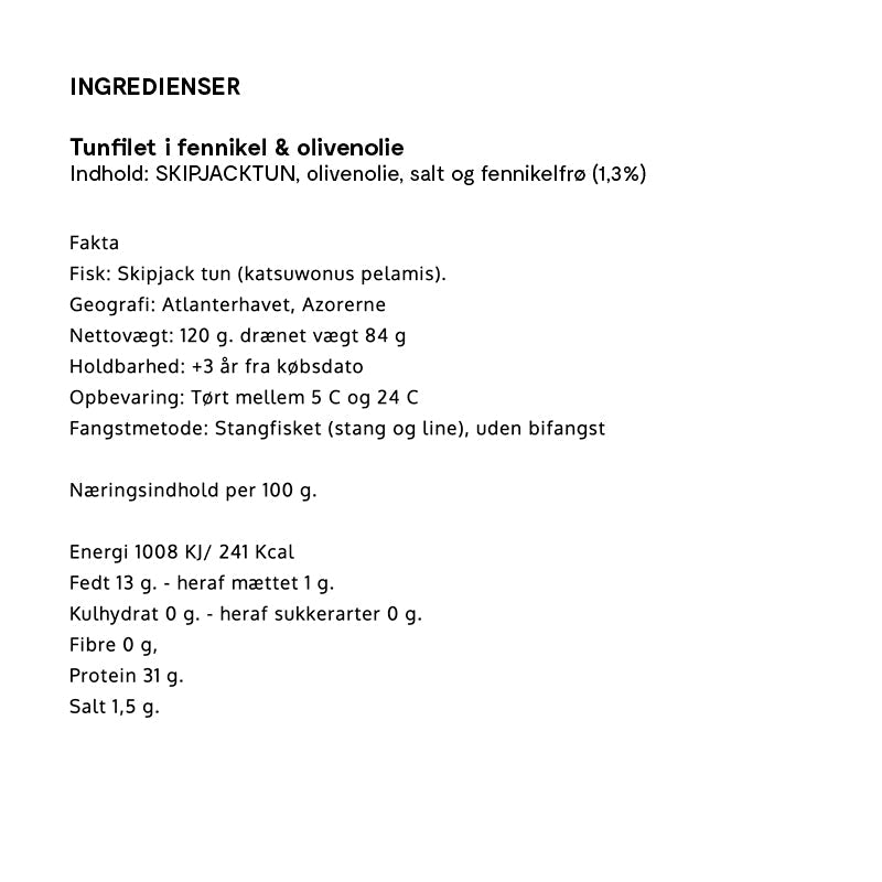 GRØNDALS - Smagekasse med fisk