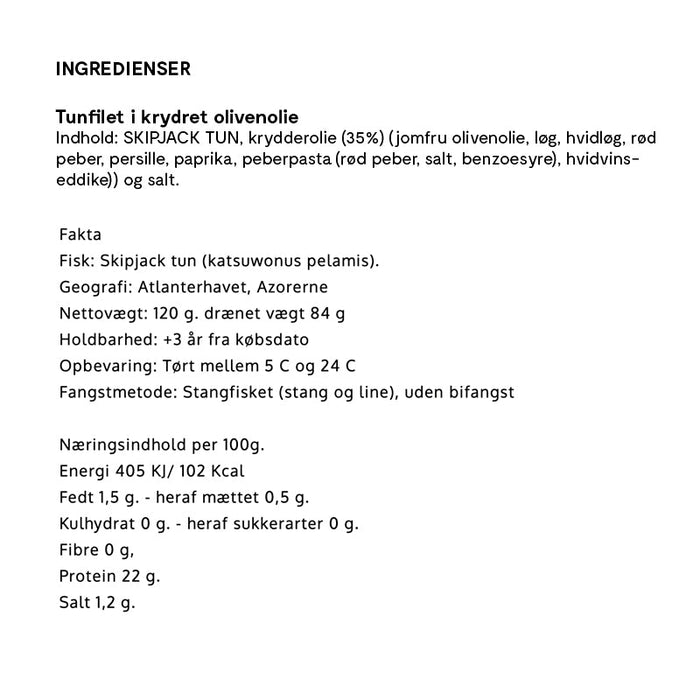 GRØNDALS - Gavekasse med fisk