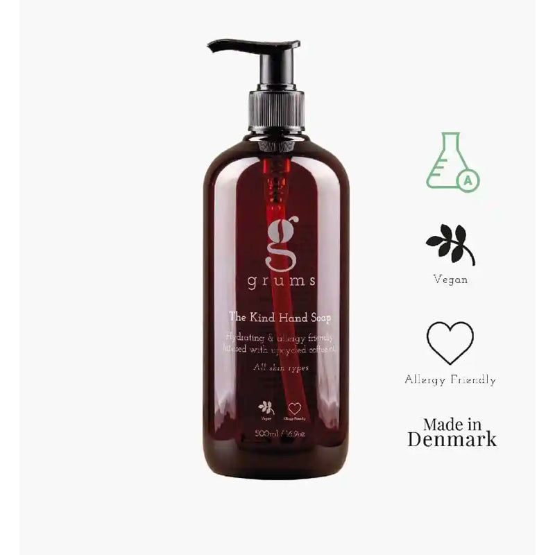 grums the kind hand soap økologisk vegansk allergivenligt håndsæbe dansk produceret