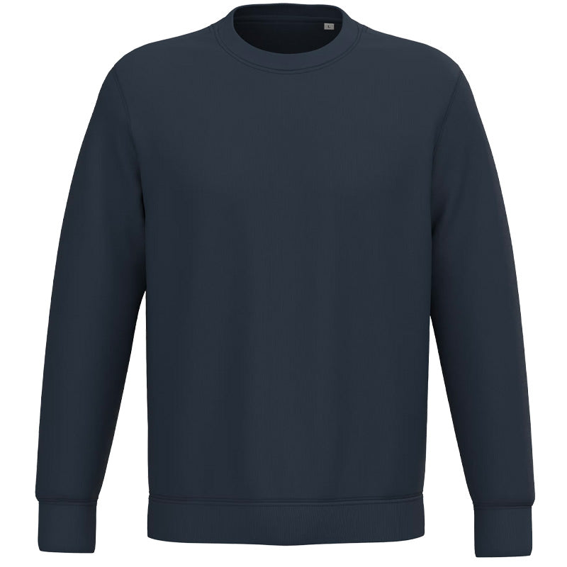 logotryk på økologisk sweatshirt