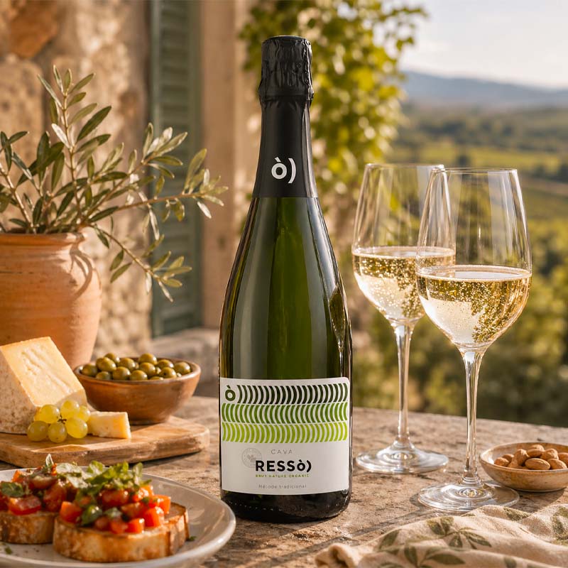 cava organic spansk mousserende vin