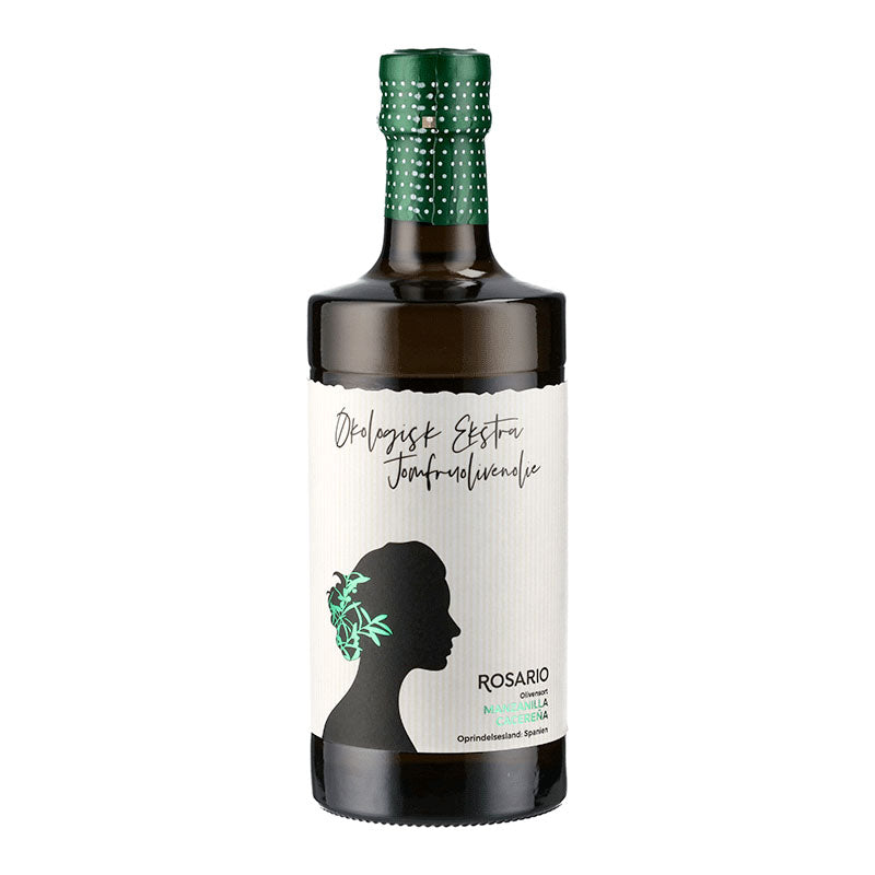 Rosario - Økologisk Ekstra Jomfru Olivenolie, Manzanilla, 500 ml