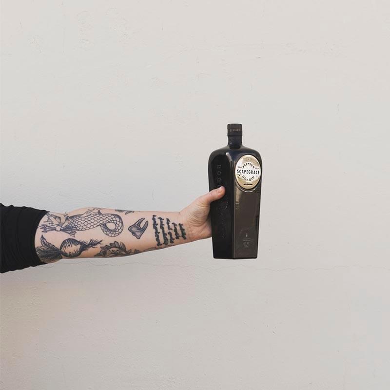 Scapegrace - Premium Dry Gin Gold.