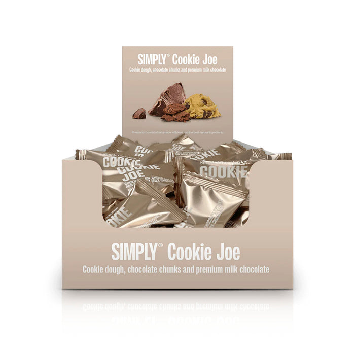 Simply Chocolate - Mini Cookie Joe Flowpack (75 stk)